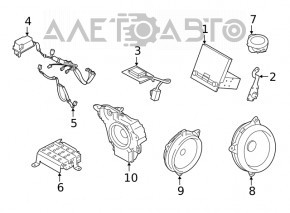 Antenna Assembly Subaru Forester 19- SK