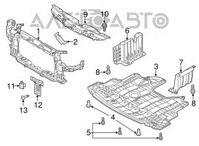 Husa televizor Kia Forte 4d 17-18 restilizat