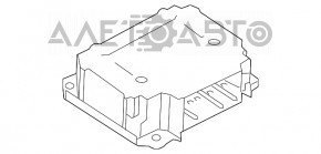 Modulul airbag SRS pentru computerul airbag-urilor de siguranță Mitsubishi Outlander Sport ASX 10-