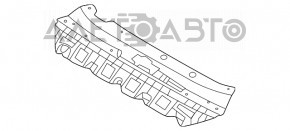 Накладка телевизора Hyundai Sonata 18-19 hybrid новый OEM оригинал