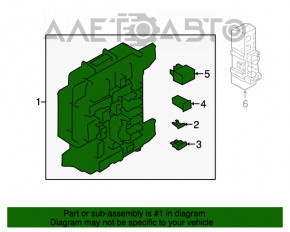 BCM Mitsubishi Outlander 14-21