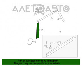 Capac usa spate stanga Kia Niro 17-22 fata