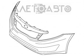 Bara fata goala Kia Optima 11-13 dorest hybrid