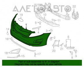 Bara fata goala Kia Optima 14-15 rest hybrid