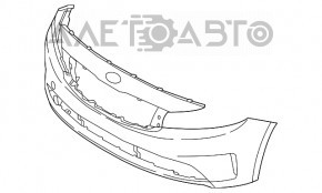 Bara fata goala Kia Forte 4d 17-18 fara senzori de parcare noua originala OEM