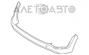 Lampa interioară pentru capacul portbagajului stânga Hyundai Sonata 15-17, bec nou, neoriginal.