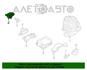 Senzor airbag frontal stânga Mitsubishi Outlander 14-21