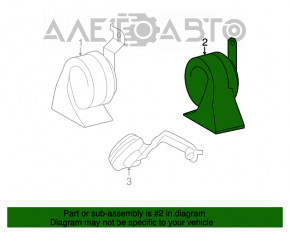 Semnalul scăzut Lexus NX200t NX300 NX300h 15-21 cu suport nou OEM original.