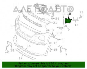 Conducta de aerisire a frânelor dreapta pentru Hyundai Santa FE 19-20.