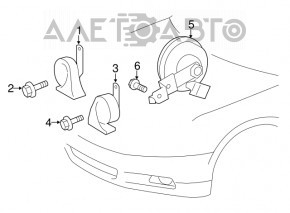 Sirena de alarmă pentru Lexus LS460 LS600h 07-12