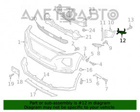 Capacul farului de ceață dreapta Hyundai Santa FE 19-20