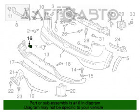 Buza bara fata Kia Optima 11-13 SUA