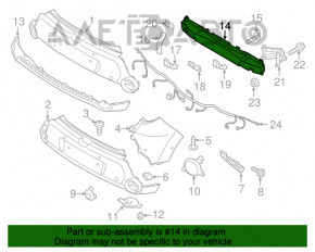 Amplificatorul pentru bara spate Kia Soul 14-16, pentru modelele pre-restilizare, este disponibil.