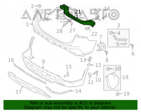 Amplificatorul pentru bara spate Hyundai Santa FE 19-20 SUA