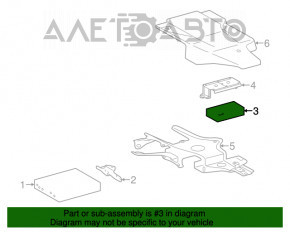 MAYDAY BATTERY MODULE Lexus RX350 10-15