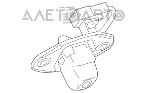 Камера заднего вида Lexus ES350 07-12