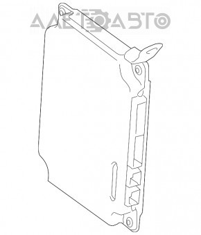 Компьютер parking assist Lexus RX350 10-15