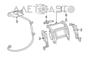 Antenna Radio Toyota Camry v50 12-14 usa