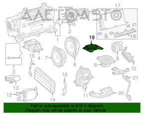 Antena GPS Lexus NX300 NX300h 18-21