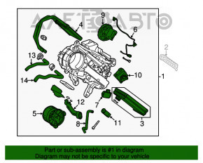 Radiatoare spate complete pentru Toyota Sienna 11-16