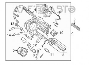 Radiatoare spate complete pentru Toyota Sienna 11-16