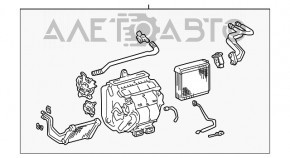 Печка в сборе Toyota Camry v30 2.4