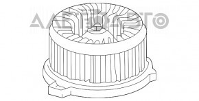 Motorul ventilatorului de încălzire pentru Lexus RX300 98-03