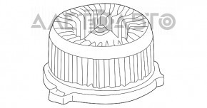 Motorul ventilatorului de încălzire pentru Lexus IS200 IS300 99-05