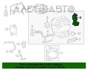 Actuator motor incalzitor actionare aer conditionat Toyota Avalon 13-18 cu sarcini grele