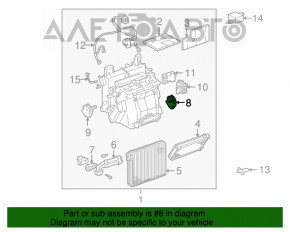 Actuator motor pentru acționarea încălzitorului și a aerului condiționat pentru Lexus IS200 IS300 99-05