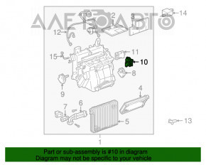 Актуатор моторчик привод печки кондиционер Lexus RX300 98-03