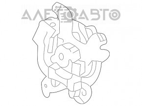 Actuator motor pentru acționarea ventilatorului de încălzire și aer condiționat, stânga sus, Lexus RX300 RX330 RX350 RX400h 04-09.