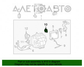 Actuator motor pentru acționarea sistemului de încălzire și aer condiționat, dreapta, pentru Lexus RX300 RX330 RX350 RX400h 04-09.