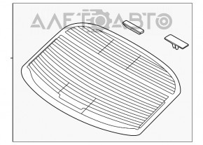 Geam spate Kia Optima 11-15 tonifiat.