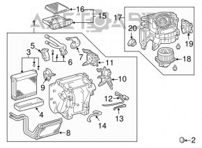 Резистор печки Lexus RX300 RX330 RX350 RX400h 04-09