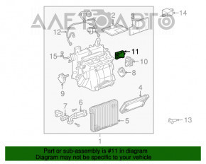 Резистор управление печки Lexus RX300 98-03