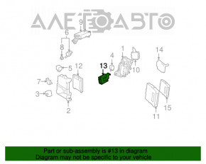 Battery Roof Module computer Toyota Prius 30 10-15