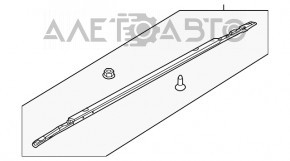 Balustrade longitudinale Kia Niro 17-22