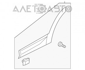 Capac usa inferioara spate stanga Hyundai Santa FE 19-20 crom