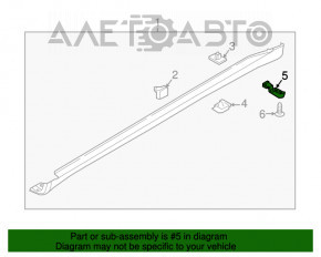 Bara de noroi spate dreapta Kia Niro 17-22 HEV, PHEV