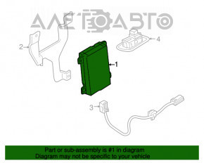 Bluetooth Hands Free Module Mitsubishi Outlander 14-21