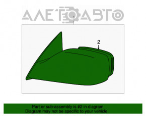 Elementul oglindă stânga Toyota Avalon 05-12