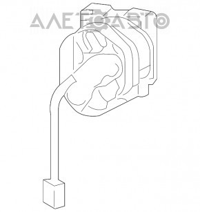 Motorul de reglare a oglinzii stângi pentru Lexus RX330 RX350 RX400h 04-09.