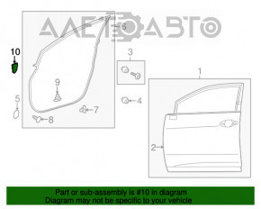 Заглушка бокового зеркала передняя правая Lexus RX350 RX450h 10-15