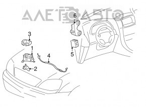 Компьютер управления круиз-контролем Lexus RX300 98-03