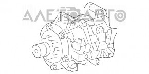 Компрессор кондиционера Toyota Highlander 20-22 3.5