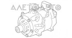 Компрессор кондиционера Lexus ES350 07-12