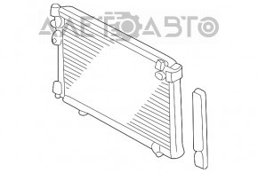 Radiatorul condensatorului de aer condiționat pentru Lexus RX300 RX330 04-06.