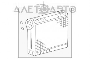 Evaporator Toyota Sequoia 08-16