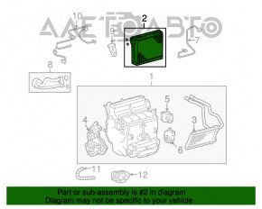 Evaporator Toyota Sequoia 08-16